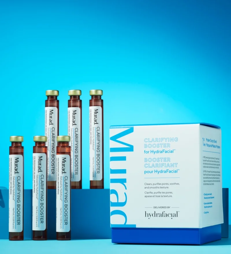 Sistema HydraFacial con tecnología Vortex-Fusion y puntas HydroPeel para infusión de Boosters en consulta