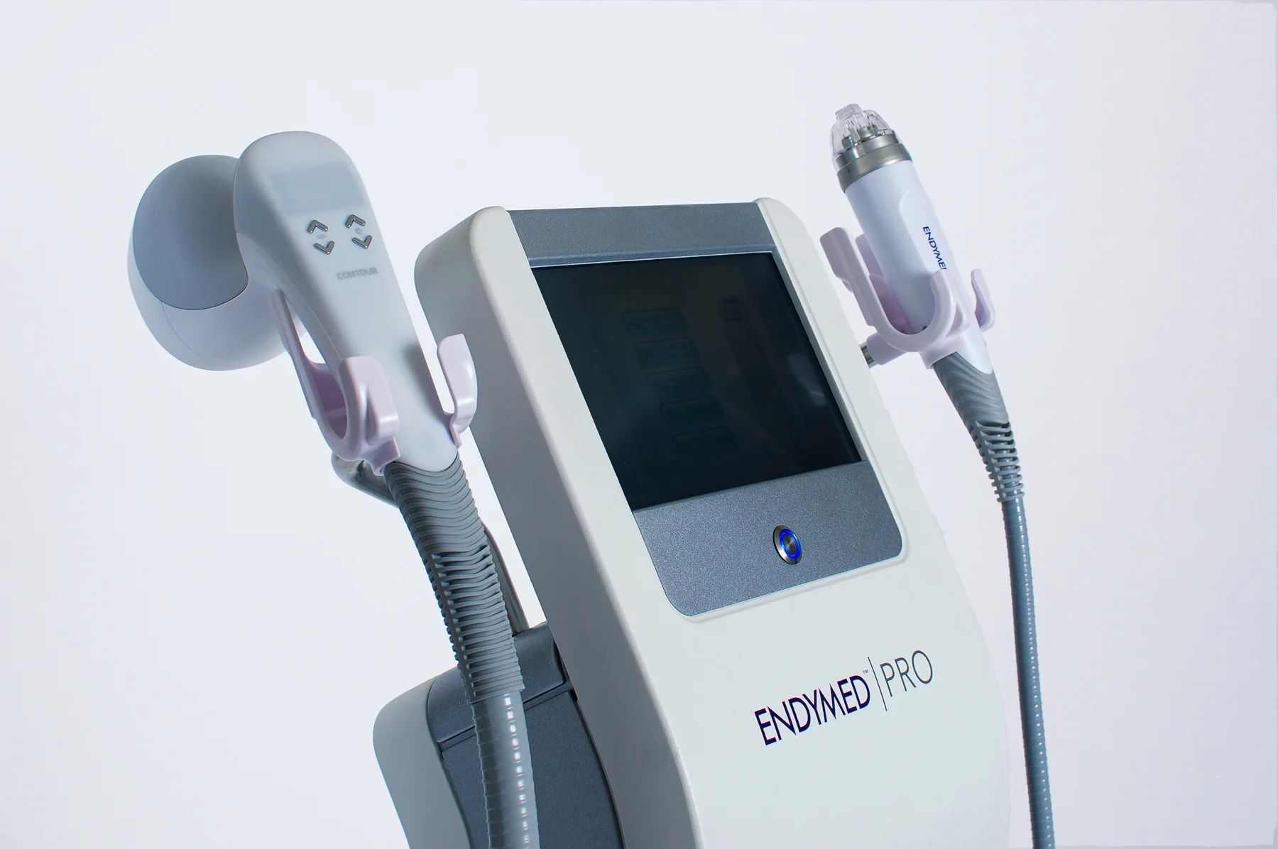EndyMed PRO con sus piezas de mano