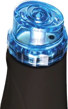 Punta azul HydraFacial para purificar el cuero cabelludo